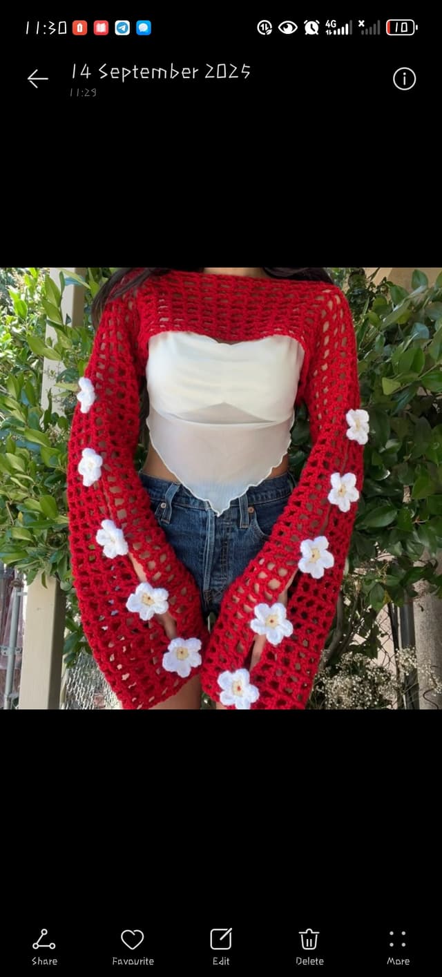Crochet shrugs